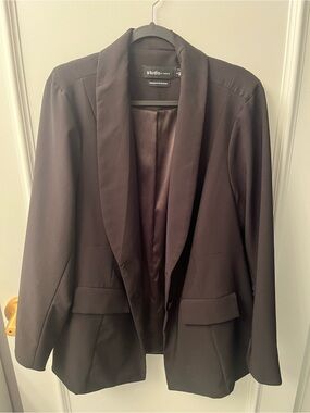torrid Black Collared Blazer
